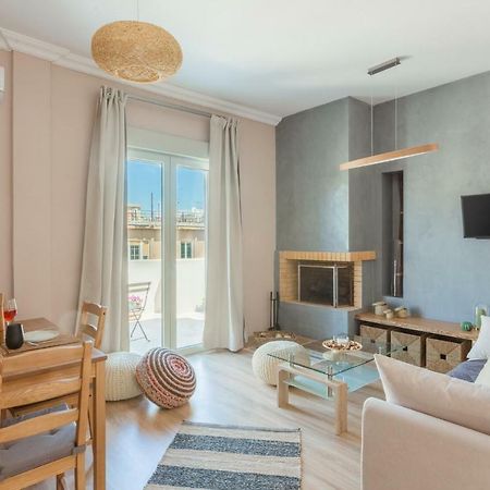 100M2 Luxury Apartment In The Heart Of Athens - Living Stone Emerald Eksteriør billede