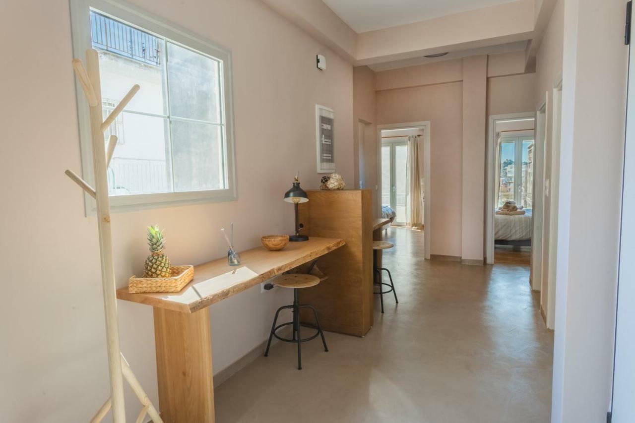 100M2 Luxury Apartment In The Heart Of Athens - Living Stone Emerald Eksteriør billede