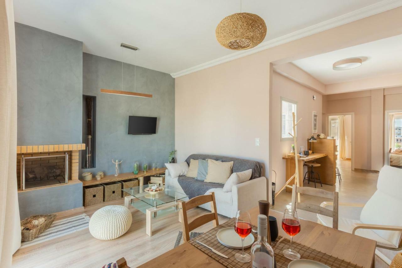 100M2 Luxury Apartment In The Heart Of Athens - Living Stone Emerald Eksteriør billede
